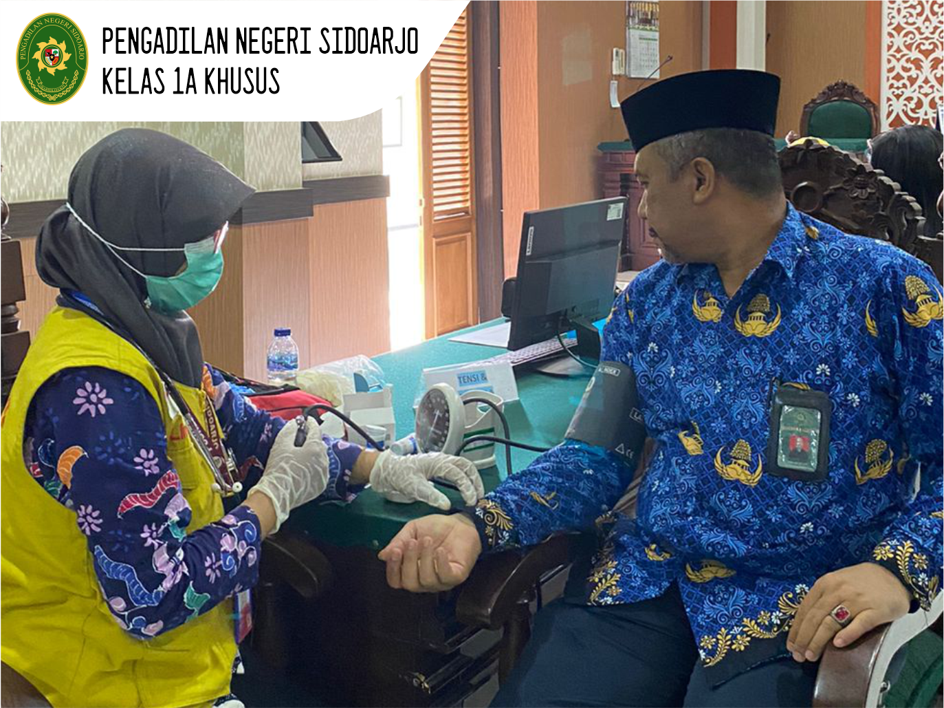 PEMERIKSAAN KESEHATAN APARATUR PENGADILAN NEGERI SIDOARJO TAHUN 2023
